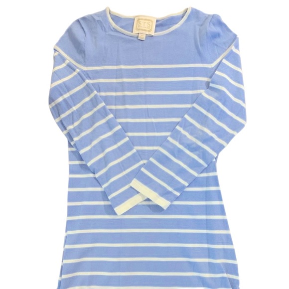 Sail to Sable Dresses & Skirts - Sail to Sable XS Blue & White Stripe Knit Dress.